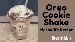 Oreo Cookie Shake Herbalife recipe