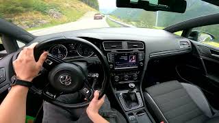 POV Autumn Drive With The Boys In My Manual Golf 7R!