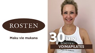 Sarin voimapilates 30min / käsivarret ja core (1.2.2024)