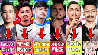 Mr Hyozu On Controversy Clip😡| Hyozu Open Challenge | Why Rulz In Disappoint? | Chari Back In ASL😱