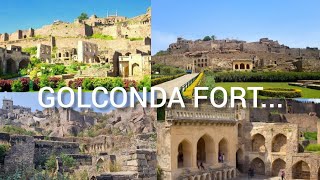 గోల్కొండ కోట 👌Golconda Fort//Historical and Most Beautiful Tourist  Place to Visit in Hyderabad