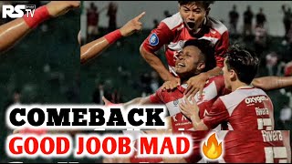Madura epic comeback 🔥 Hugo Jaja Madura United vs persikabo | Highlight 2-3 hari ini