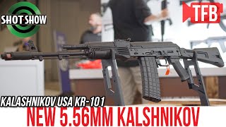 नई कलाश्निकोव यूएसए KR-101 .223/5.56mm AK [शॉट शो 2022]