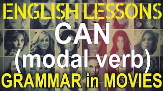 Modal verb CAN in movies