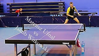 Mateusz Ufnal vs Jakub Witkowski | #tabletennis #openpzts #gdansk