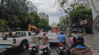 4K HDR Driving Tour, Phnom Penh City View of Cambodia DA