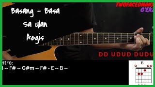 Basang-Basa Sa Ulan - Aegis (Guitar Cover With Lyrics \u0026 Chords)