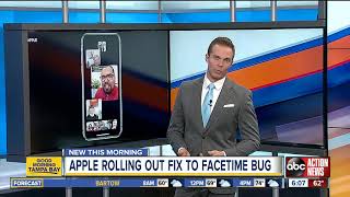 Apple rolling out fix to Facetime bug