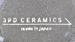 【岐阜県】3rdceramics　黒泥皿 5寸