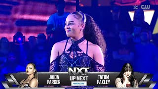 Jaida Parker Entrance - WWE NXT, October 22, 2024