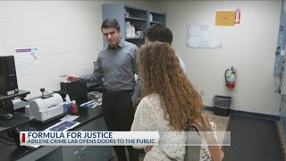 A Look on the Inside: Abilene Crime Lab opens doors to the public