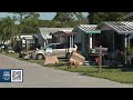 Florida mobile home residents getting eviction notices on top of storm damage