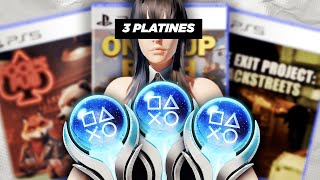 Je PLATINE les 3 jeux de NOSTRA GAMES en une VIDÉO !