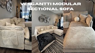 VESGANTTI modular sectional couch/ sofa REVIEW | So soft 😍 you need this!