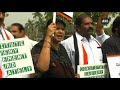 aiadmk protest continues in parliament premises over cauvery water dispute ani news