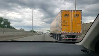 Highway 417 Construction Update Carling to Kent, August 10 2024 (eastbound lanes)