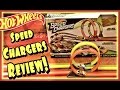 Hot Wheels Speed Chargers Circuit Speedway Review & Unboxing - Electric Powered Race Track