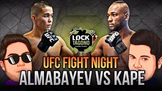 UFC FIGHT NIGHT: Kape vs Almabayev Predicciones y Apuestas 🍀💰🔥 | por Illuminati-TV y Eminite