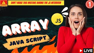 Array in Javascript | #javascript | Introduction to Arrays | JavaScript Tutorial in Hindi | #1m