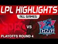 JDG vs LNG Highlights ALL GAMES LPL Summer Playoffs 2023 JD Gaming vs LNG Esports by Onivia