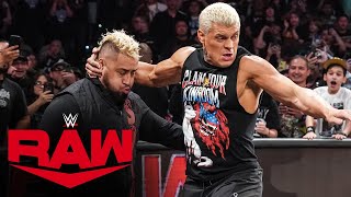McIntyre Claymores Rollins, Rhodes brawls with Sikoa, Jimmy Uso costs Jey big: Raw, March 4, 2024