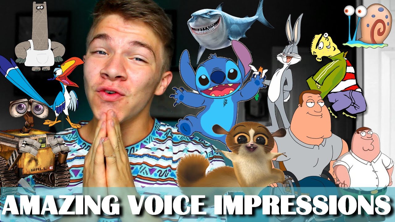 Cartoon Voice Impressions Youtube