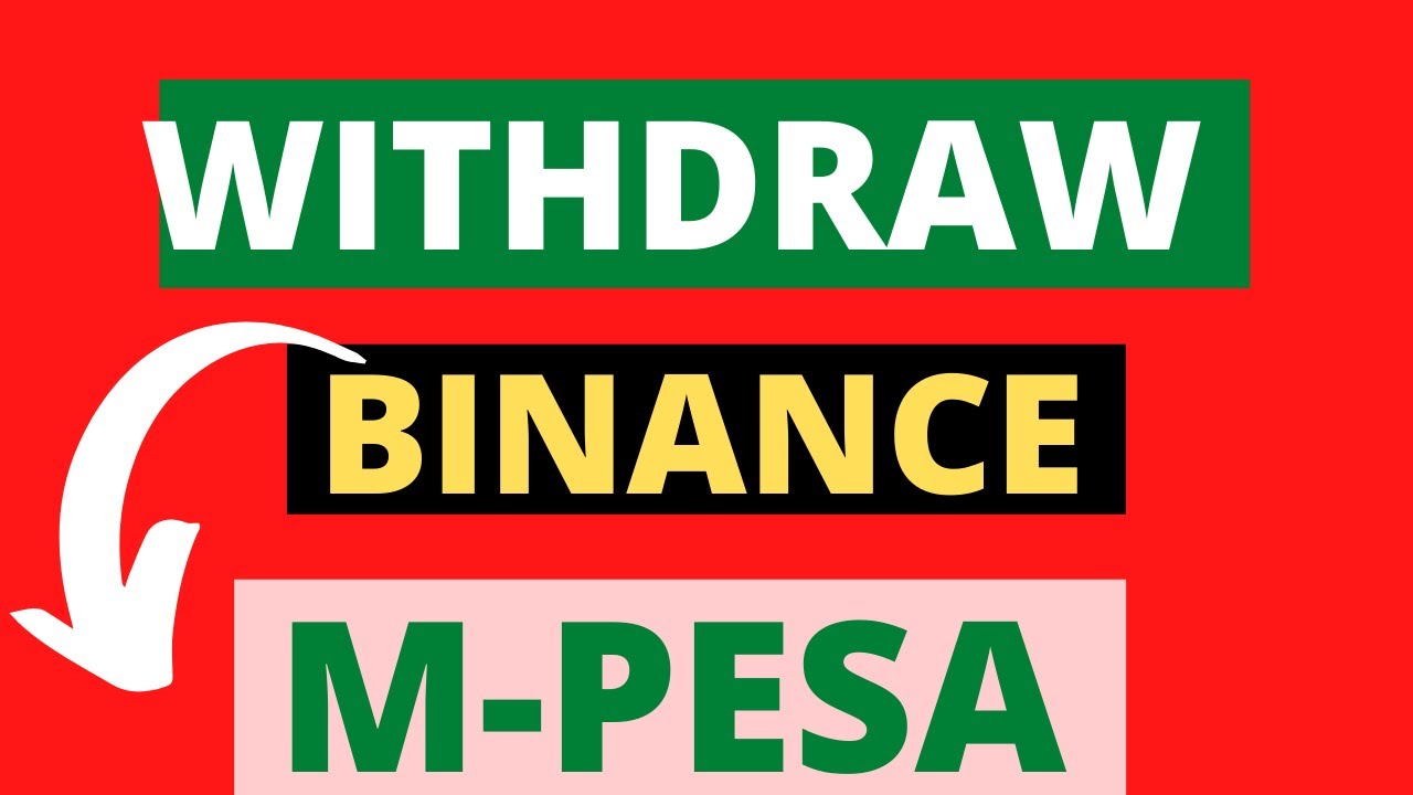 How To Withdraw Money From BINANCE To My M-PESA NUMBER //withdraw From ...