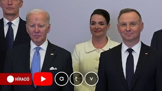 Joe Biden Varsóba utazott, Novák Katalinnal is találkozott