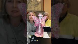 Dollar Tree Bottle Angels DIY Tutorial #1
