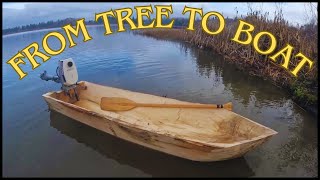 The Making Of A Dugout Canoe by Sprucestomper