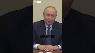 Vladimir Putin congratulates Donald Trump