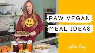 5 RAW VEGAN MEALS I EAT EVERY WEEK | Simple \u0026 Delicious 🤤