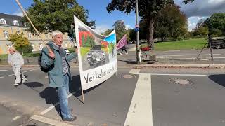 28.9.24 Angemeldete Blockade in Bonn von Extinction Rebellion Bonn und Soest