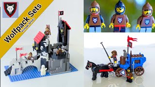 All LEGO Wolfpack Sets reviewed - Classic Castle Theme 6075 6038 1596