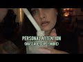 Fast Aggressive ASMR Personal Attention & Hand Movements (massage, scalp scratching+)