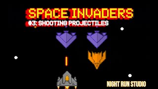 Shooting Projectiles (Let's Make An Arcade Game Like Space Invaders!)--Unity Tutorial