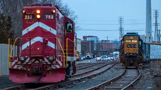 [RF] - Chasing the Conrail SA-31 on the North Jersey Coast Line in Late February