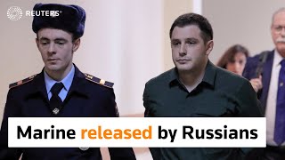 U.S. Marine Trevor Reed released in U.S.-Russia prisoner swap