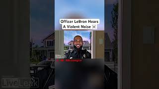 POV: LeBron Checks Up On You At The Wrong Time (gone wrong) 🚔🚨 #shorts #ai