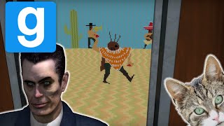 Gmod Elevator Source | CATS, DEATH & AWKWARDNESS! (Garry's Mod)