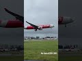 Air Asia A330-300 Landing at Sydney Airport