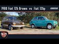 Jan Garbacz: Niezwykły maluch Fiat 126 Brown vs Fiat 126p