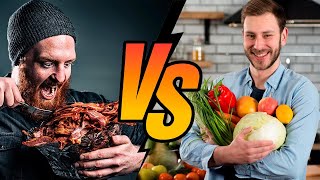 Вегетарианцы vs мясоеды. Кто круче?