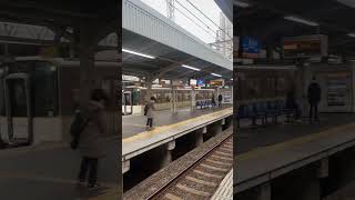 【阪神電車】尼崎行き普通　尼崎駅入線