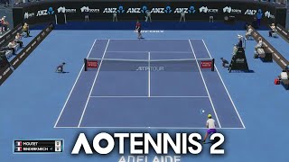AO Tennis 2 - Corentin Moutet vs. Arthur Rinderknech (Adelaide International 2)