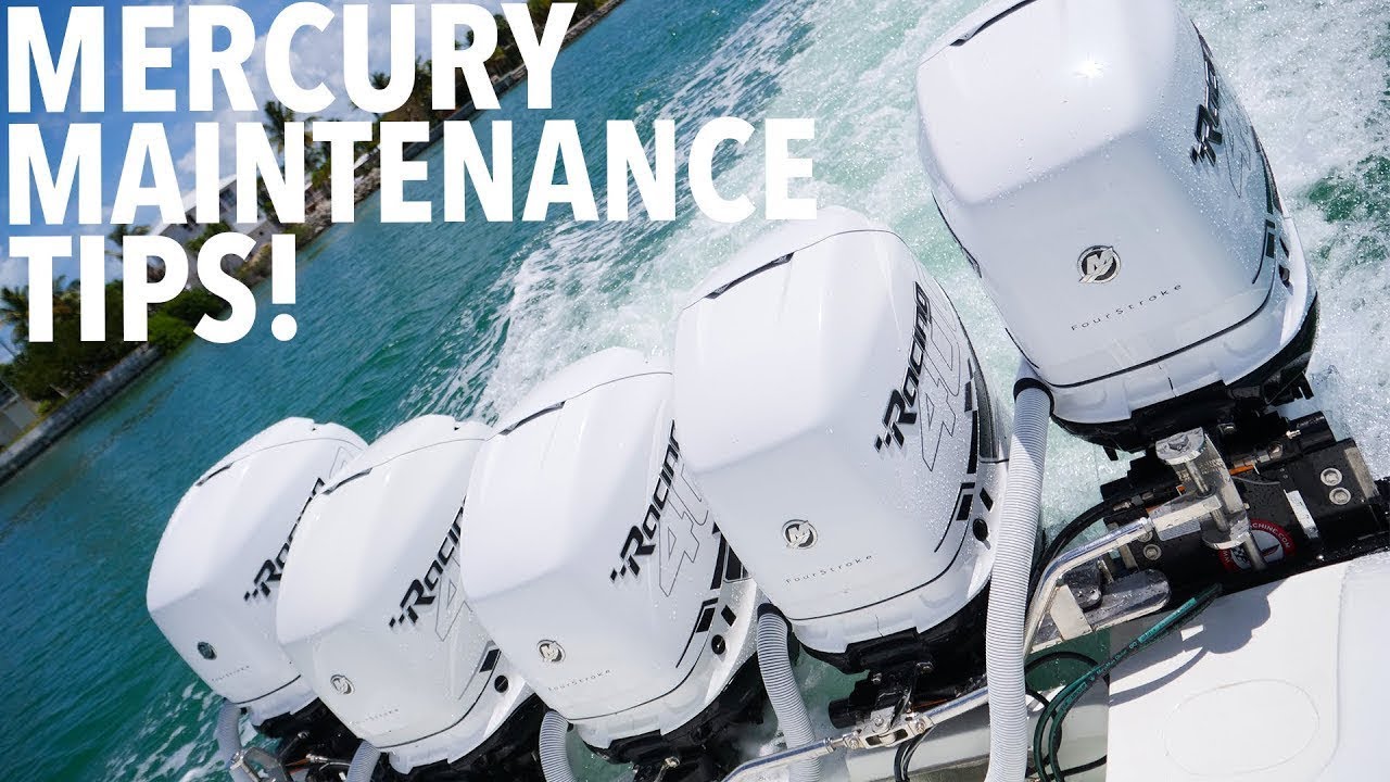 Mercury Outboard Maintenance Tips! - YouTube