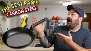 Lodge's Carbon Steel Pan, The Last Pan You'll Ever Need???