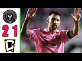 Messi Show Goal Freekick Inter Miami VS Colubus Crew 2\1 & American Leagua & All Goals 2024 HD