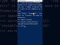 #50 Generate Secret key  | python tip and tricks #short