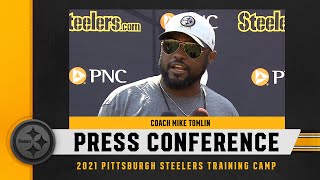 Steelers Press Conference (July 31): Coach Mike Tomlin | Pittsburgh Steelers